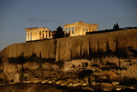 Acropolis view: Athens Gate Hotel, Athens, Greece