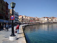 old harbor. chania, crete