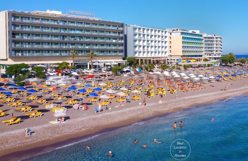 Hotel Mediterranean in Rhodes