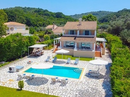 Avlaki Corfu Beachfront Villa